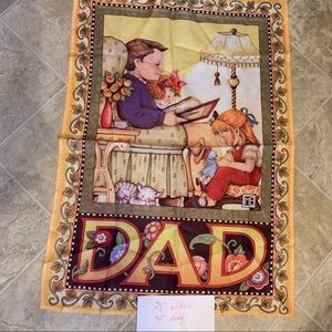 Mary Engelbreit Dad house flag